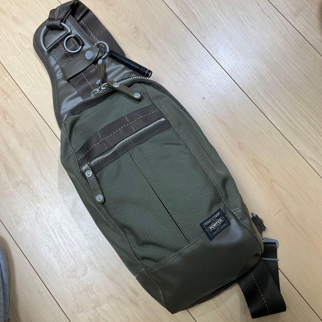 バッグ PORTER HEAT TYPE-C SLING SHOULDER BAG
