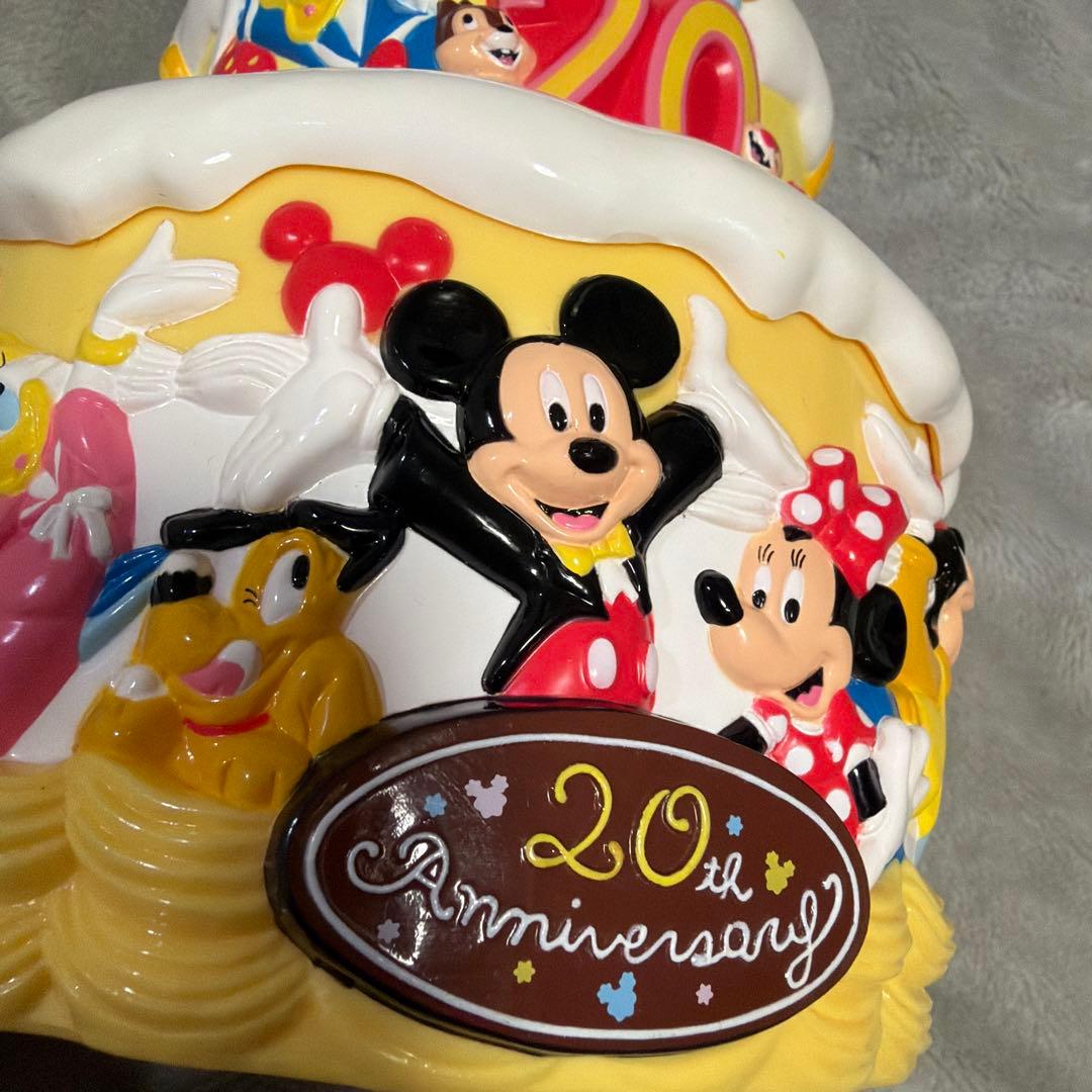 東京ディズニーランド 20周年記念デコレーションケーキ 小物入れ