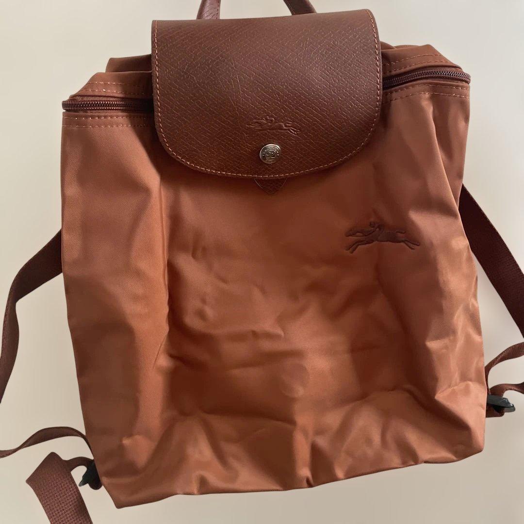 最終お値下げ【新品】ロンシャン　プリアージュ　ブラウン　バックパック