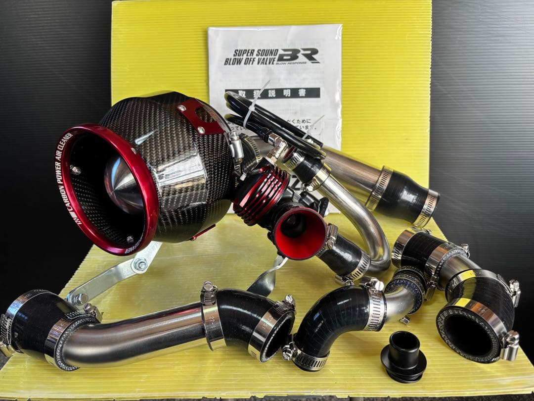 【びわ湖様オーダー品】ジムニーJA11BLITZサクションインテークシステム】