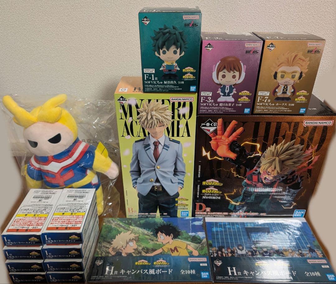 一番くじ 僕のヒーローアカデミア 紡がれる想い フィギュア 爆豪 B賞 D賞