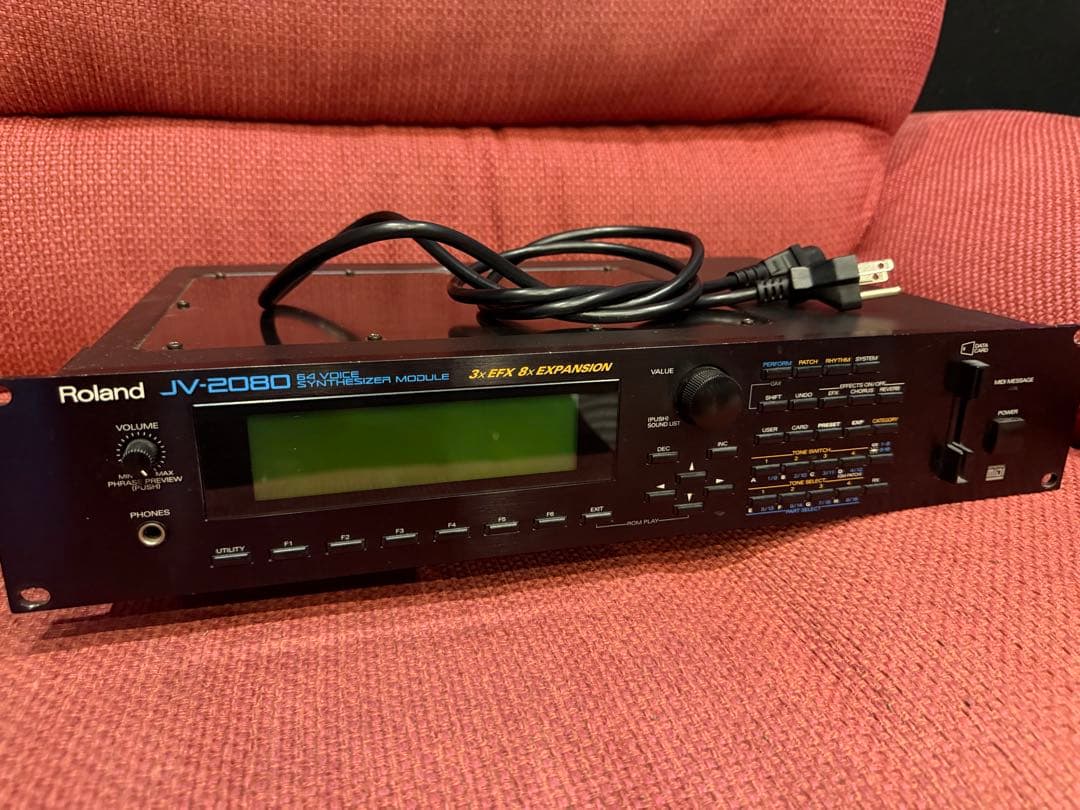 【送料込み】Roland JV-2080 音源モジュール