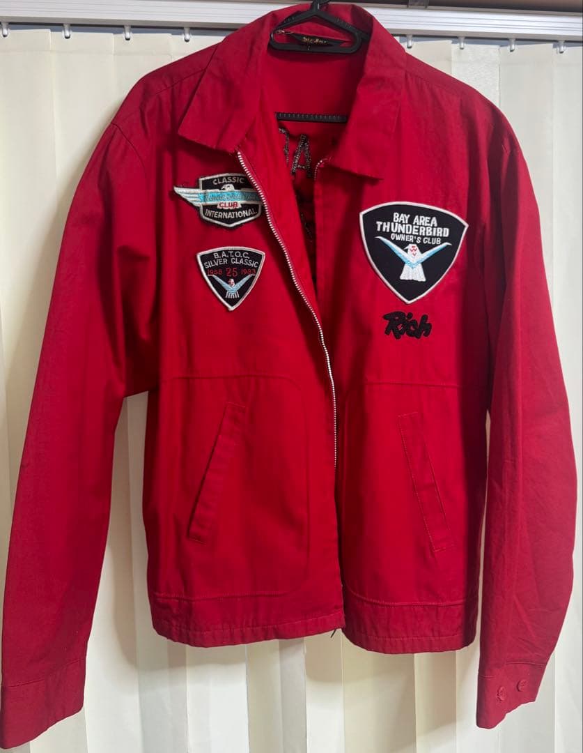 vintage ワークジャケット 刺繍入り