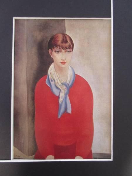 モイーズ・キスリング　　図録・レゾネより 状態良好　新品額付