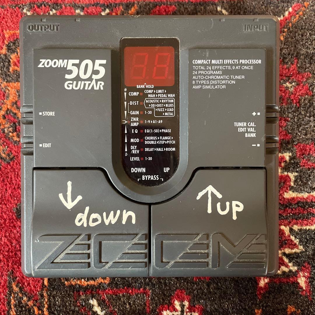 マルチエフェクター ZOOM 505 GUITAR 現状品 - メルカリ