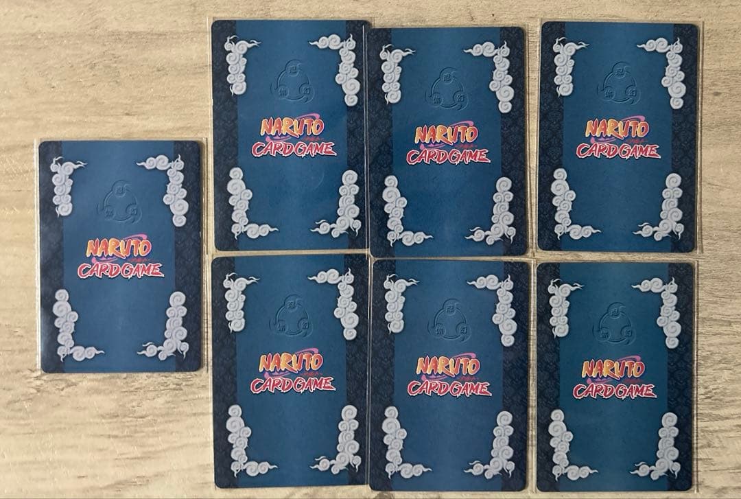 奈良シカマル 山中いの 秋道チョウジ 親子 ナルトカードゲーム 7枚