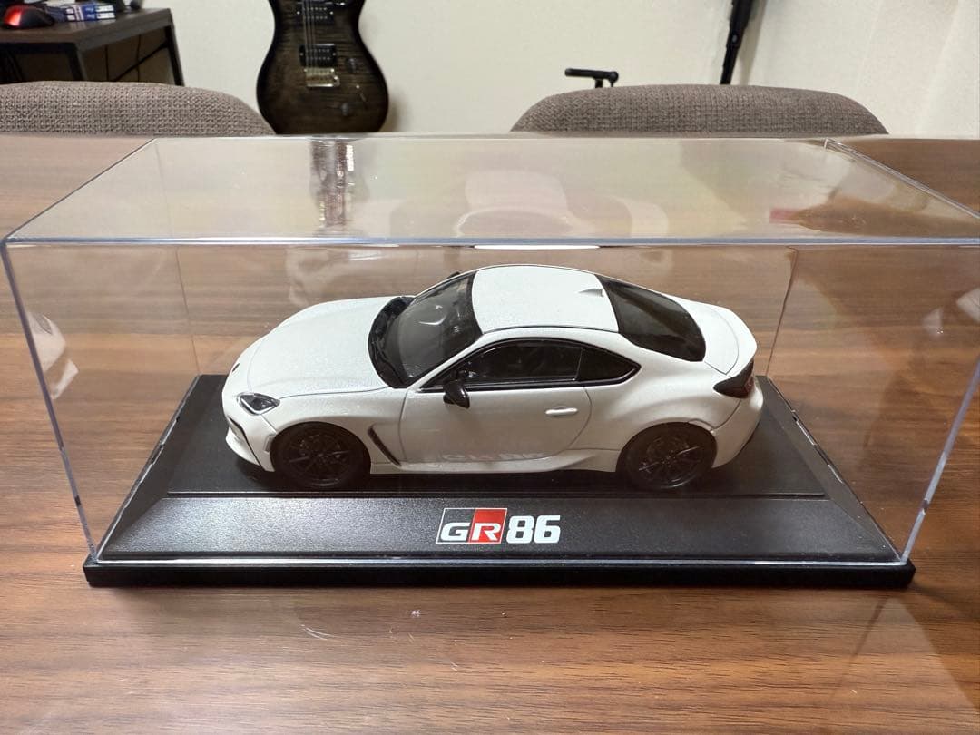 G*R様 GR86 ホワイト 1/30 カラーサンプル カバー・フィルムなし