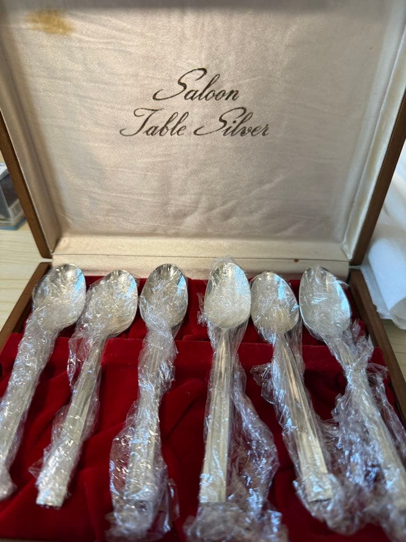 Saloon Table Silver スプーン 6本セット Antiques Atlas - 6 X Art Deco Silver Golf Teaspoons, Walker & Hall