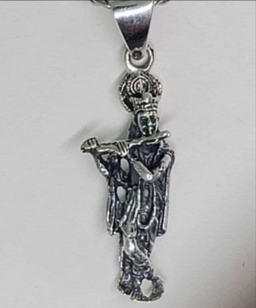 藤井風さん着用 SV925 クリシュナ神ペンダント 藤井風ネックレス