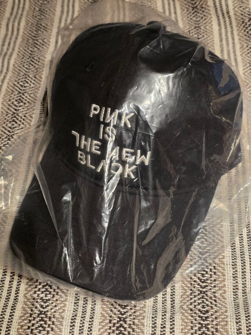 BLACK PINK FRAGMENT フラグメントキャップ - メルカリ