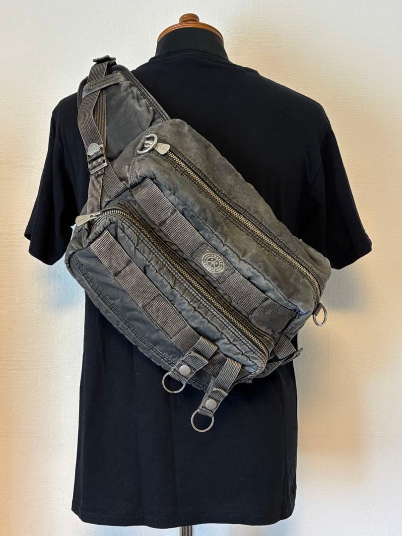 ポータークラシック/スーパーナイロン/ウエストバッグ/2way/ショルダー/絶版