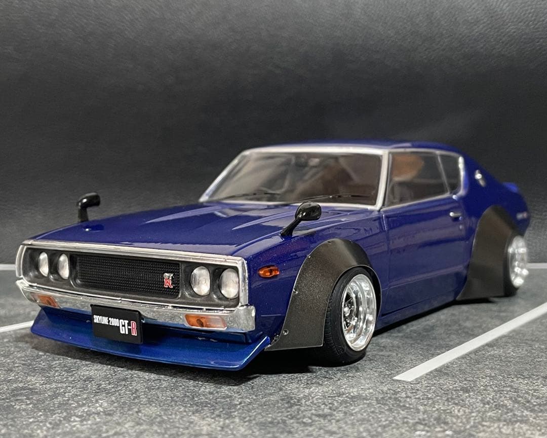 1/24 アシェット 国産名車 スカイライン ケンメリ 旧車 改造車 カスタム