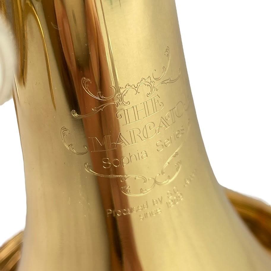 美品○THE MARCATO・ザ マルカート○ ポケットトランペット ケース付