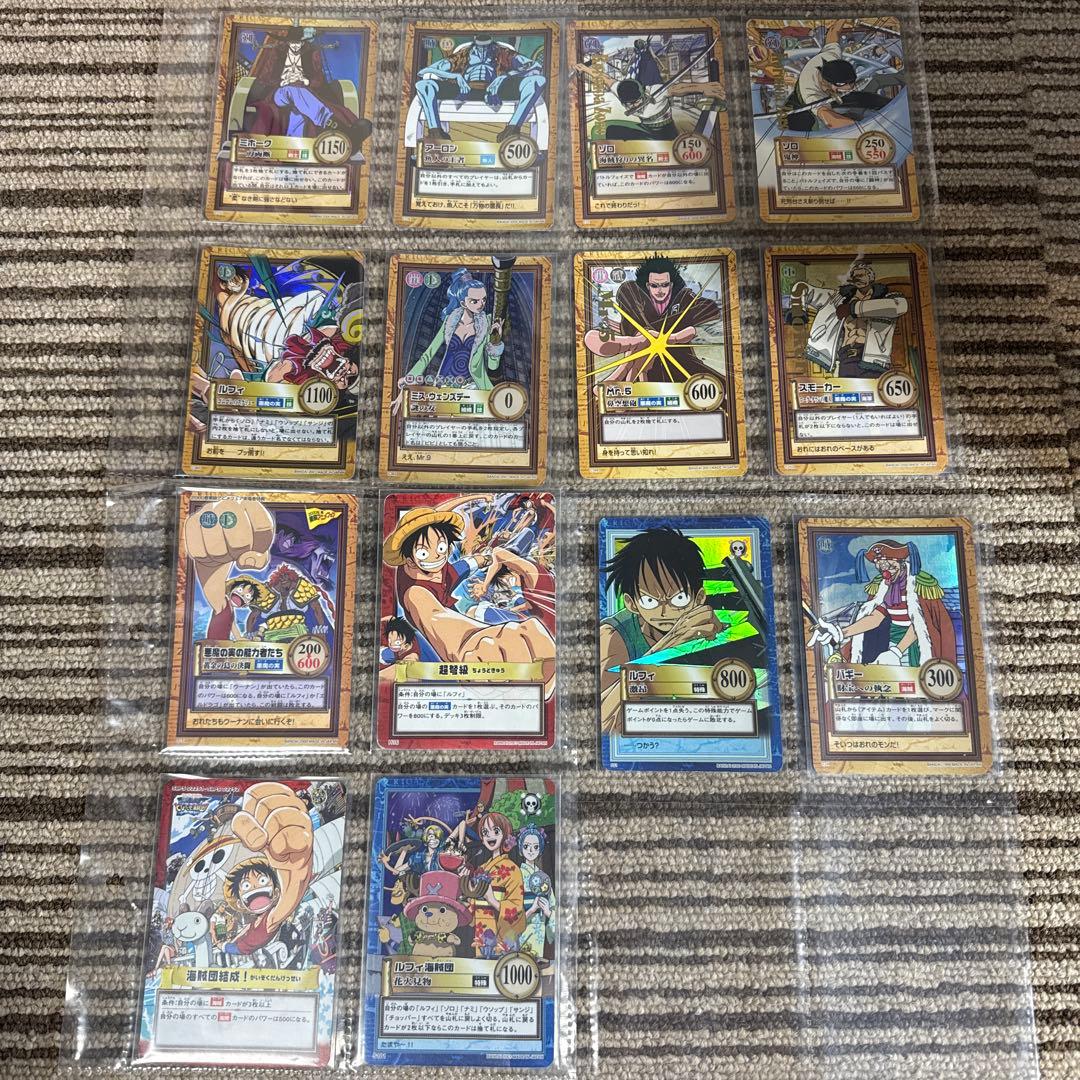 ワンピース　旧カードダス　まとめ