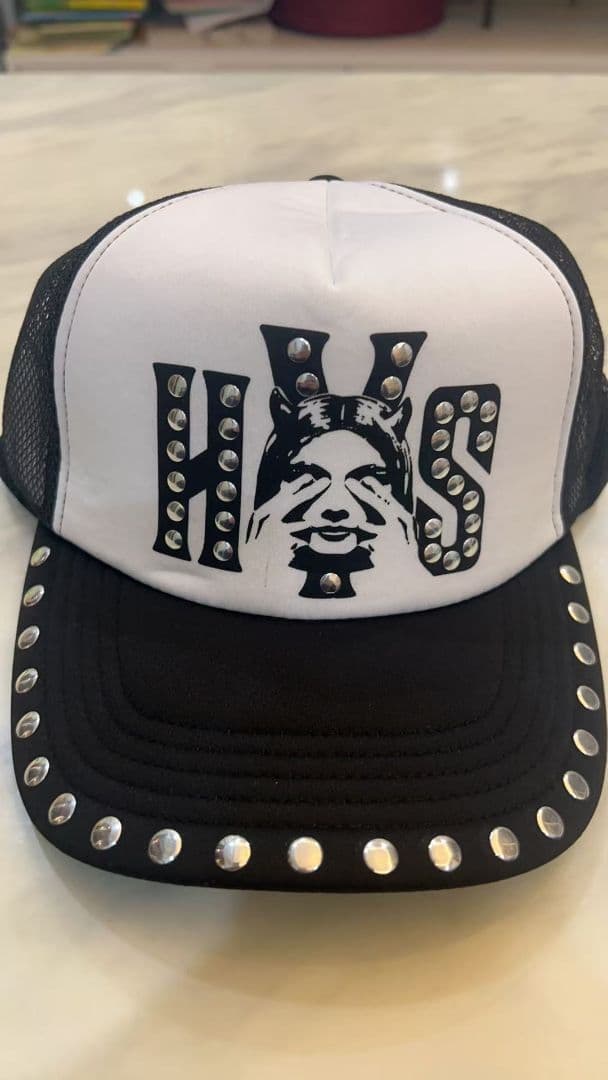 【新品未使用】ヒステリックグラマー　スタッズメッシュキャップ -24