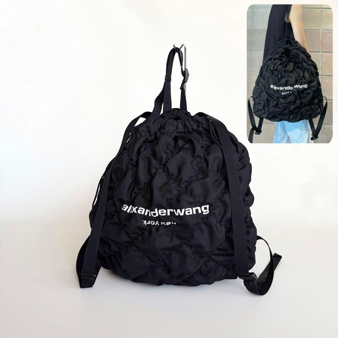 美品 【アレキサンダーワン】RUCHED REBOUND BACKPACK