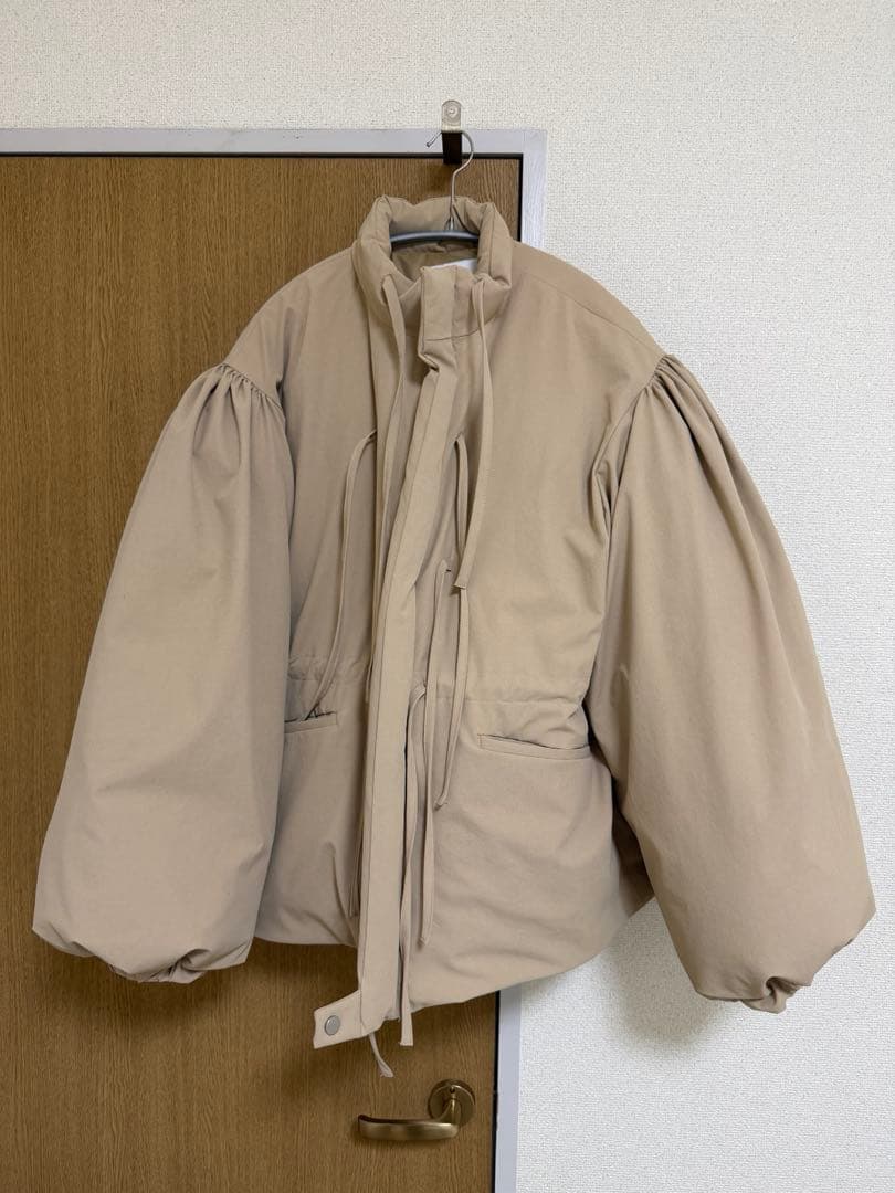 BELPER パフスリーブダウンジャケット