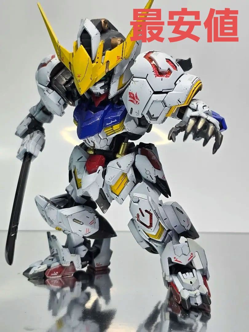 MGSD ガンダムバルバトス 海外製ジャイアントクロー付き 塗装済み完成