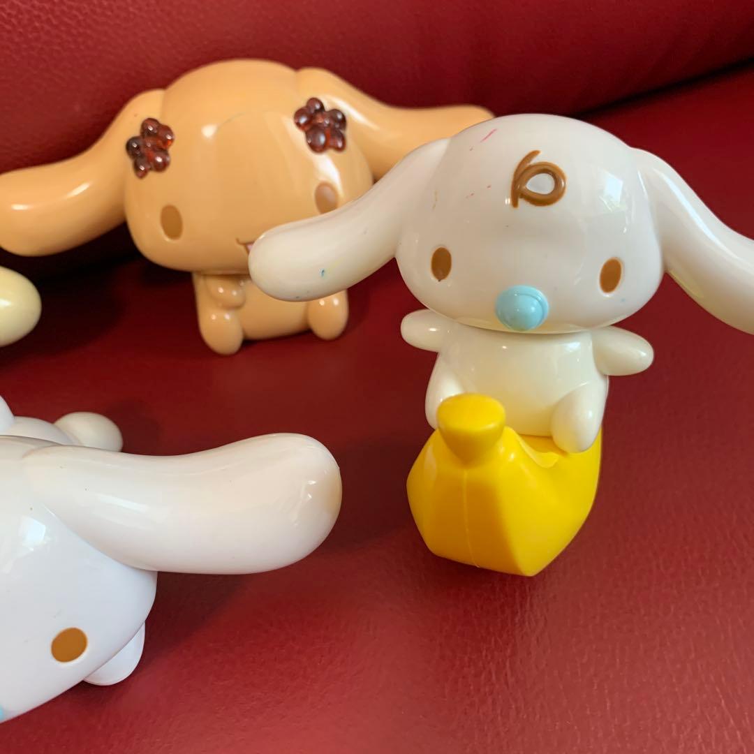 平成レトロ) シナモンロール ハッピーセット×4 陶器製×1体 まとめ売り