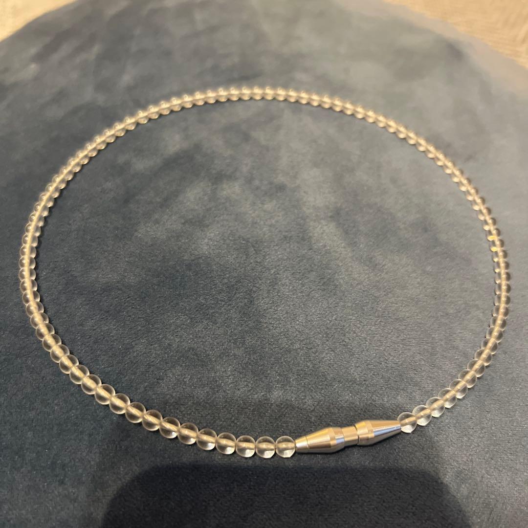 phiten(ファイテン) RAKUWAネック EXクリスタルタッチ クリア