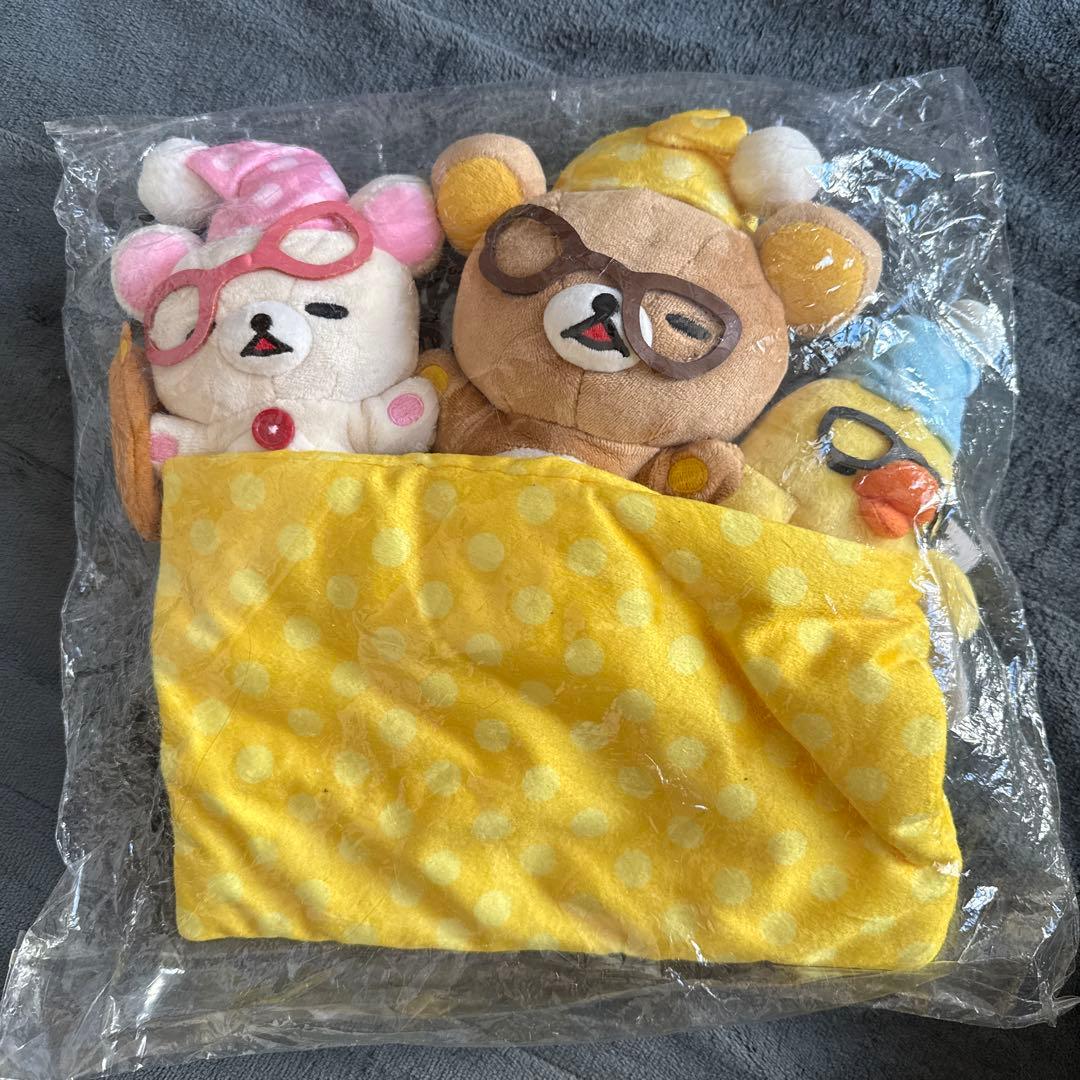 リラックマ　JINSコラボ　ぬいぐるみセット