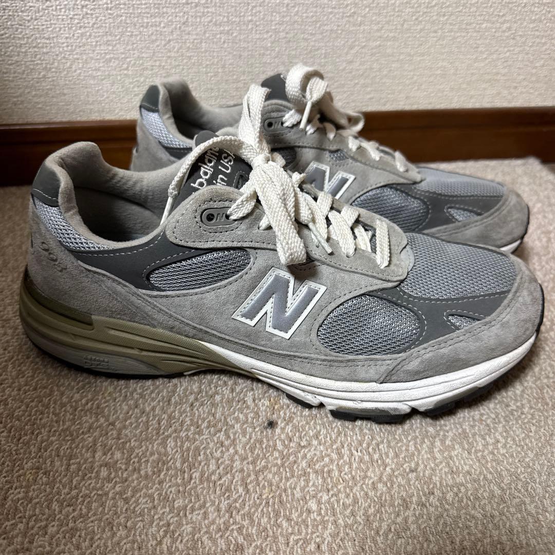 ニューバランスMR993GL(2E/US9.5/27.5cm)グレー190303