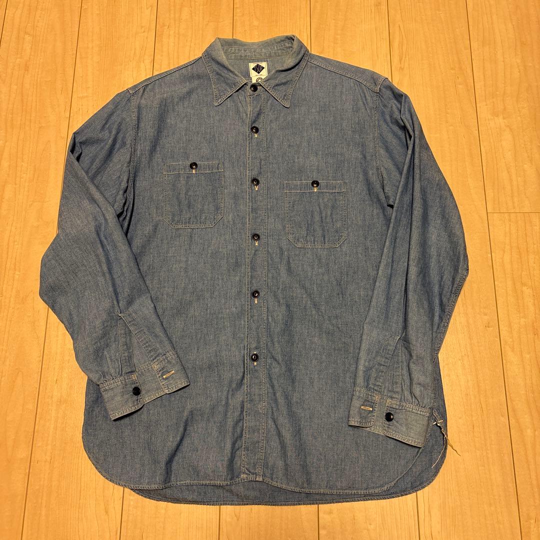 TSOP post o’alls シャンブレーシャツ