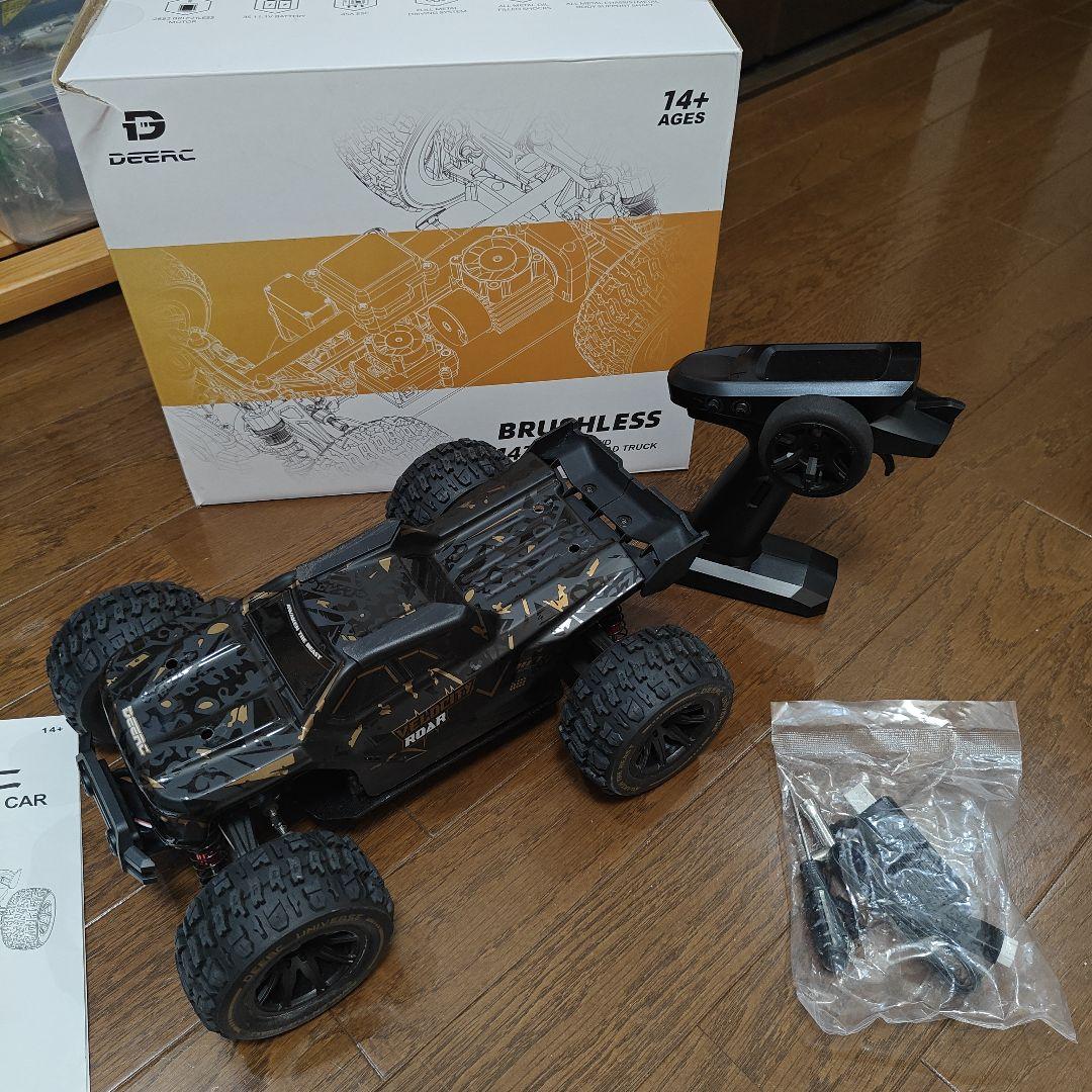 DEERC 14210 ラジコン ブラシレスモーター 爆速！ オフロード