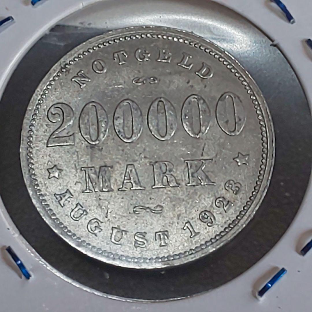 ドイツ 1923年 ノートゲルト 200000マルク