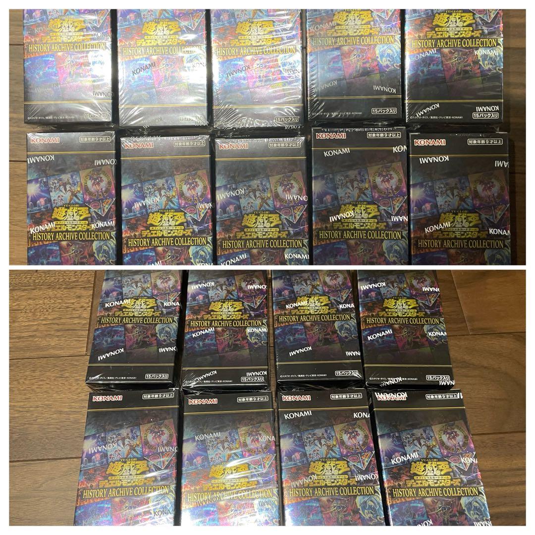 遊戯王 ヒストリーアーカイブコレクション 18箱　未開封