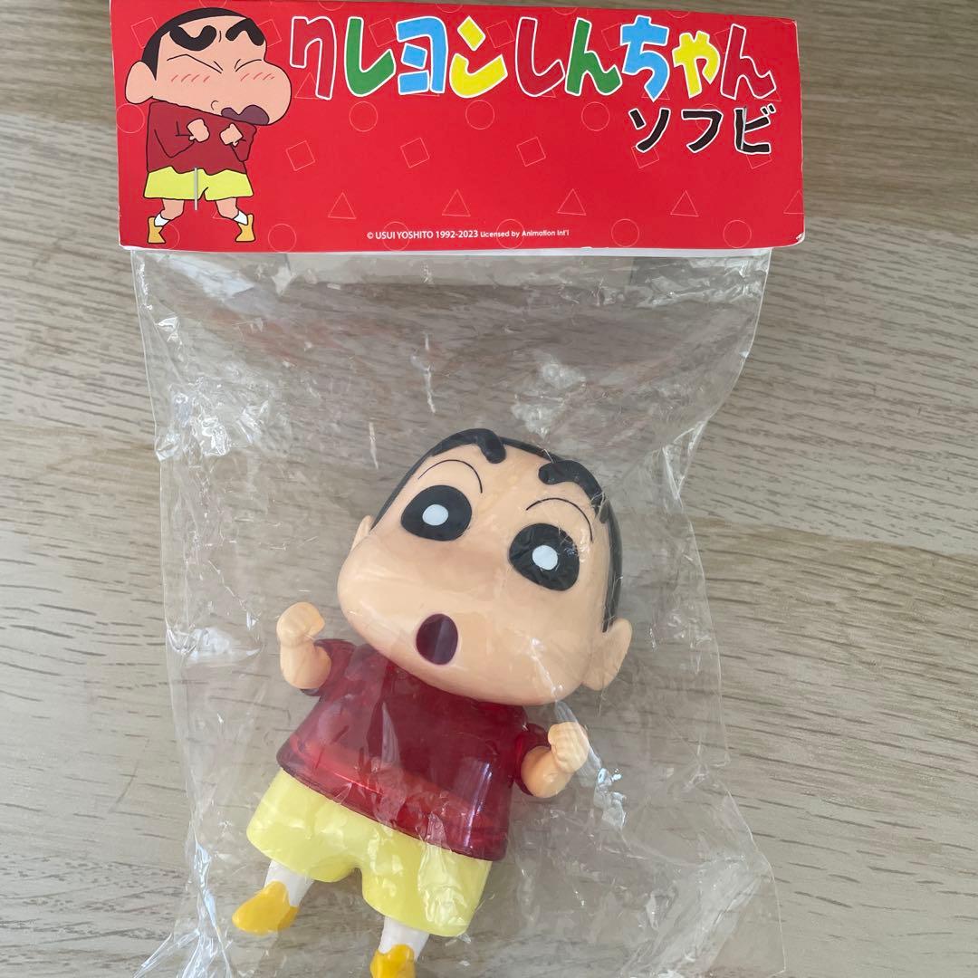 クレヨンしんちゃん ソフビ　Best.be.fore〜賞味期限〜 クレヨンしんちゃん×仮面ライダーBLACK Best.be.fore 賞味期限 ソフビ