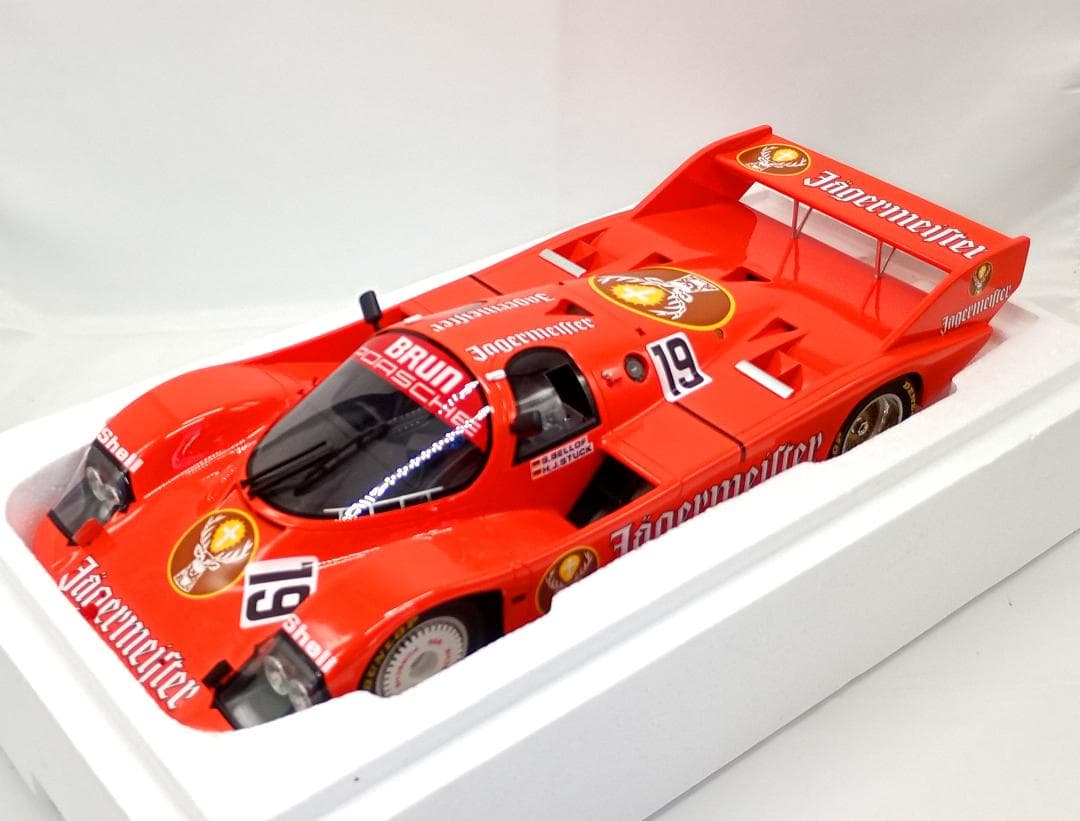 WERK83 1/12 ポルシェ 956B #19 イモラ1000km 1984 WERK83 1:12 Porsche 956B Jägermeister #19 Winner 1000km Imola 1984