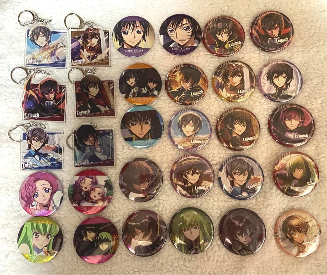 【最終値下】コードギアス 缶バッジ アクキー まとめ売り