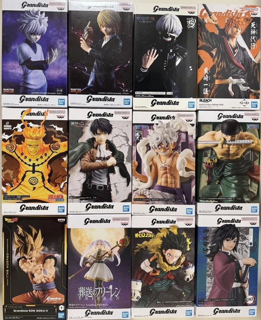 新品未開封品　Grandista フィギュア　12点　まとめ売り
