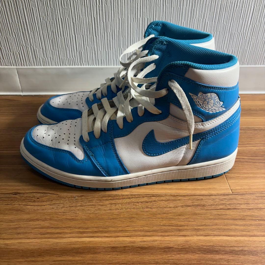 nike jordan1 2015年製 ノースカロライナ unc 28.5
