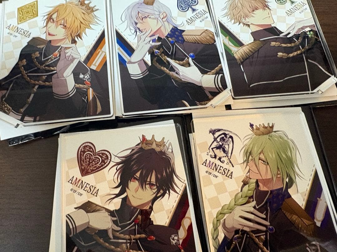 AMNESIA アムネシア バレンタイン オトメイトストア 全種セット AMNESIA アムネシア オトスト バレンタイン アクスタ ウキョウ - メルカリ