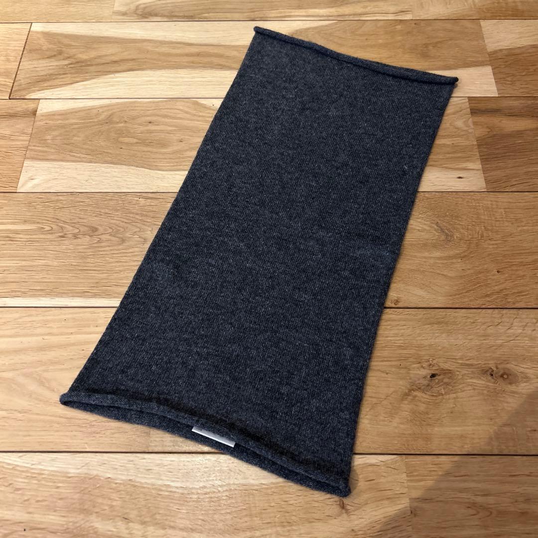 新品 タカヒロミヤシタ ザ・ソロイスト ネックウォーマー C.グレー