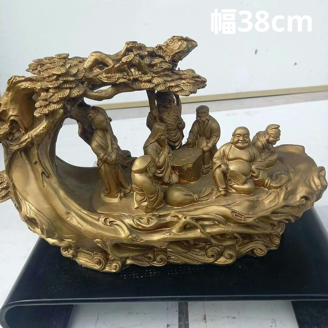 道教の八仙をモチーフにした置物　幅38cm 2026年最新】八仙人 中国の人気アイテム - メルカリ