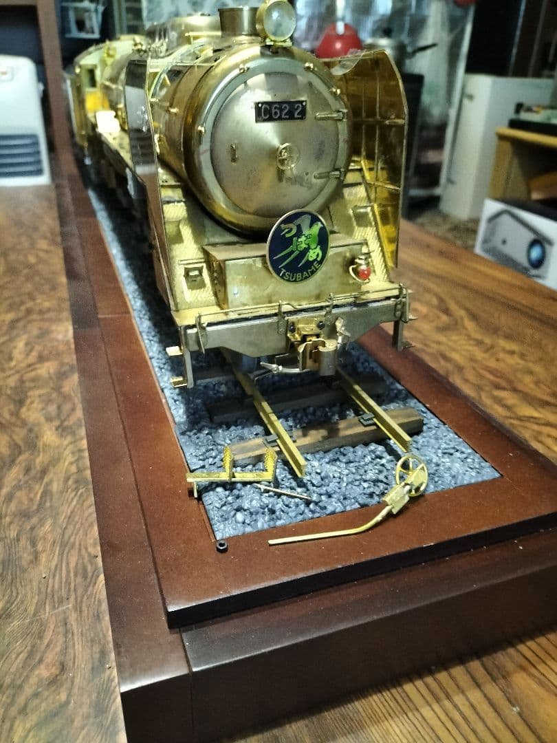 C62 蒸気機関車模型 金属製 デアゴスティーニ製 金属模型 鉄道車両 金属モデルコレクション 9号 (C62形 蒸気機関車 C62 2) [分冊