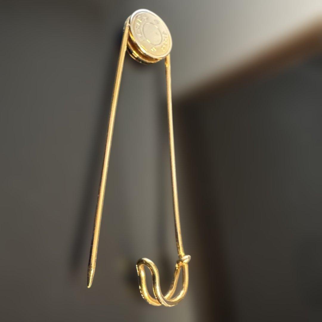 HERMES brooch エルメスピンブローチ セリエ ピンバッジ GOLD - メルカリ