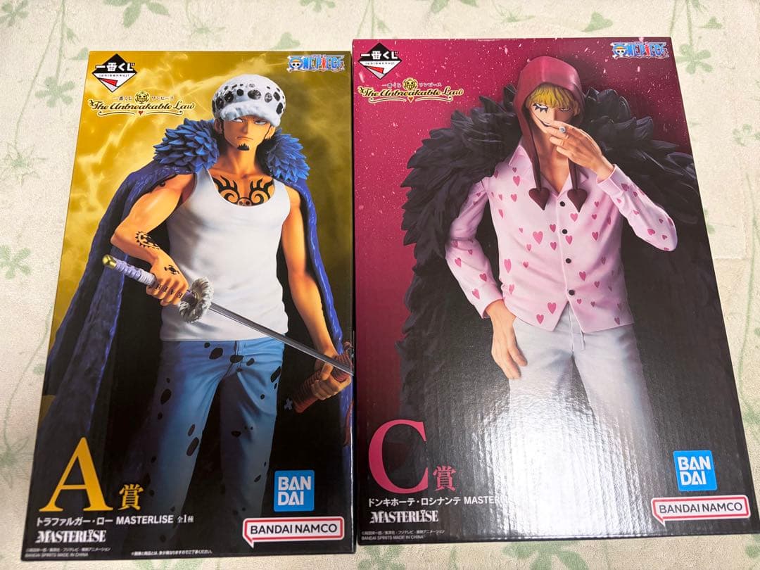 ワンピース　一番くじ　フィギュア　A賞　ロー　C賞　コラソン