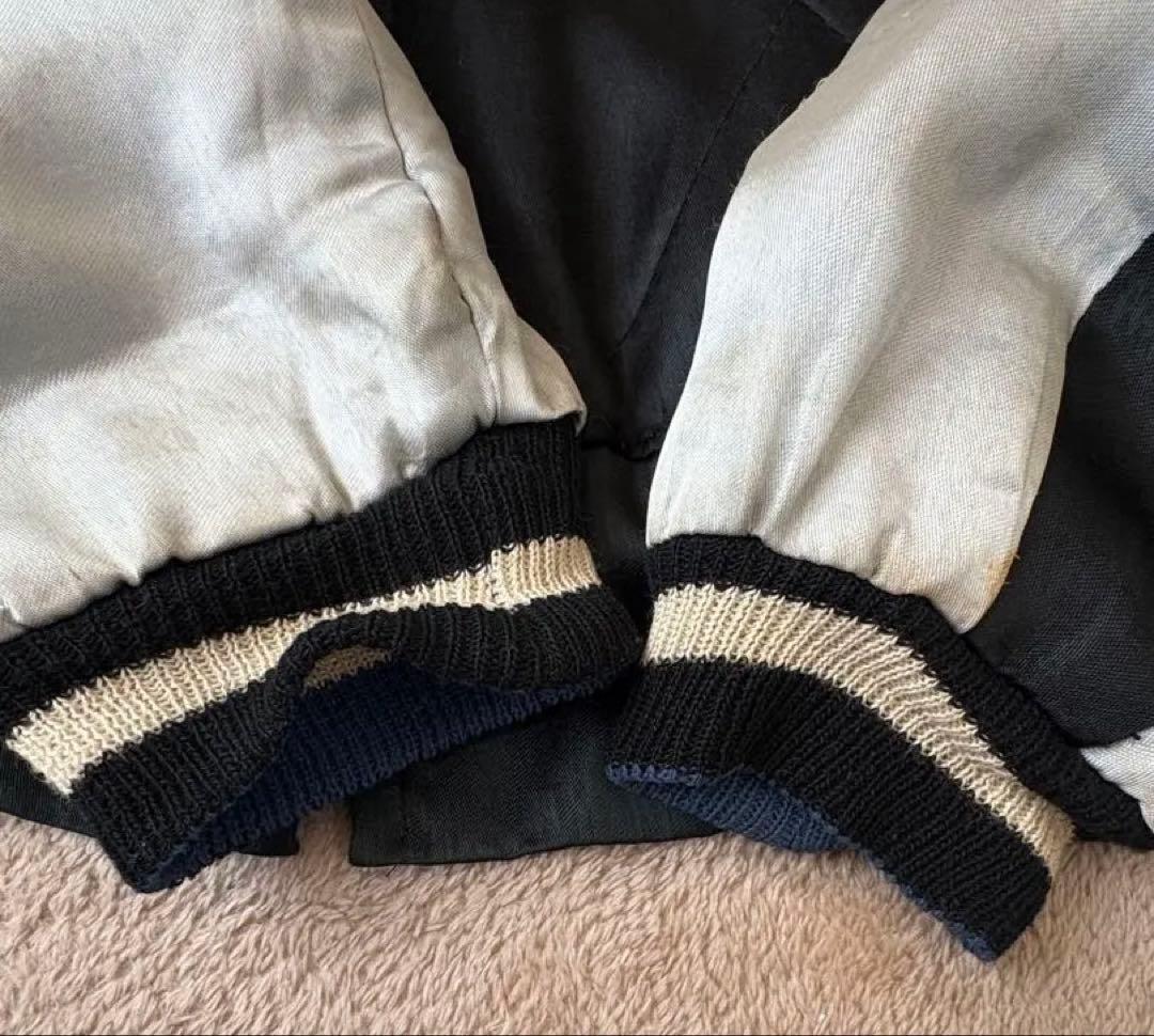 Special vintage 50s スカジャン 鷲×虎 鬼フェード リブ完璧