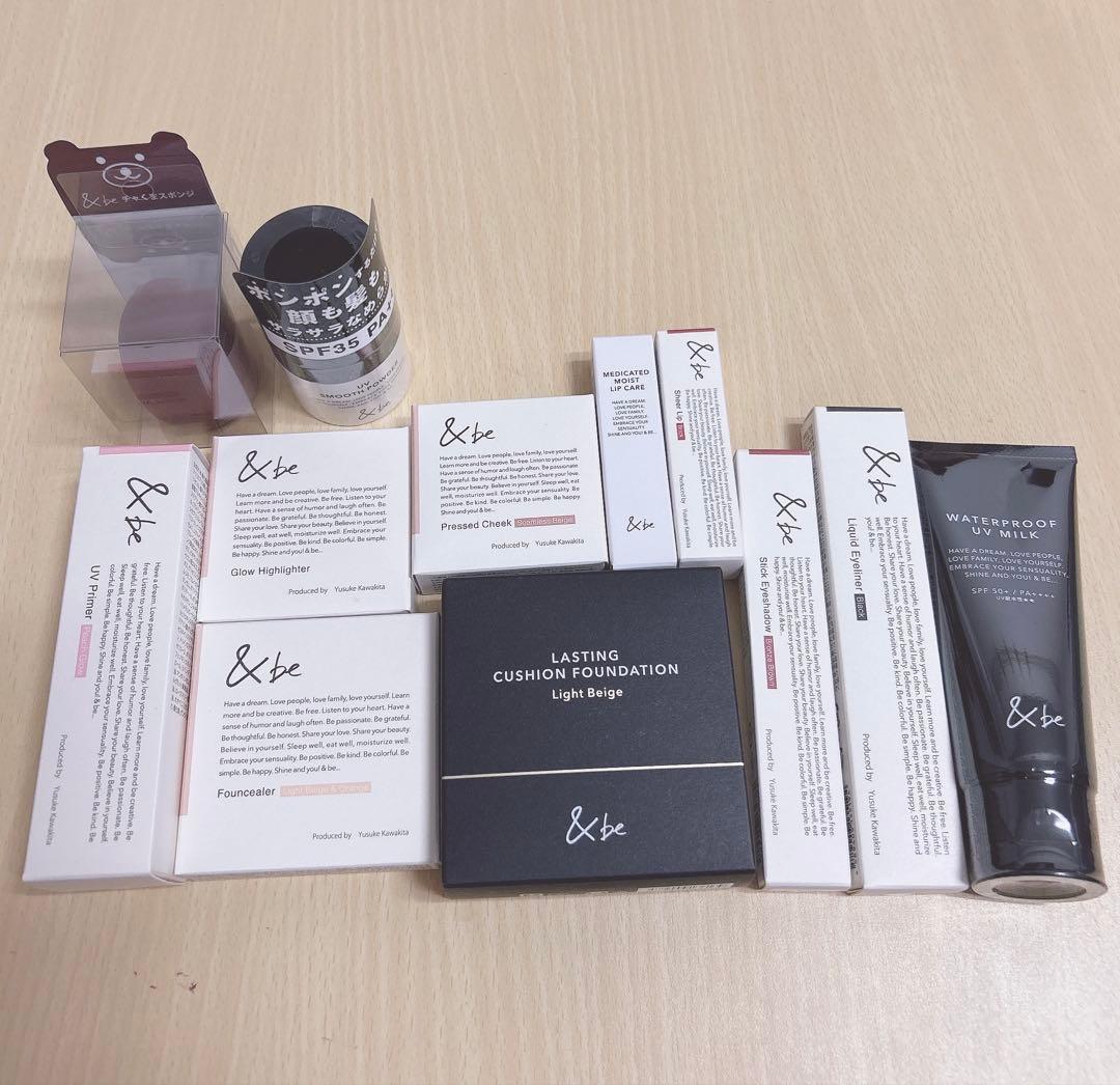 &beクッションファンデ/プライマー/ファンシーラー/ハイライター/リップ