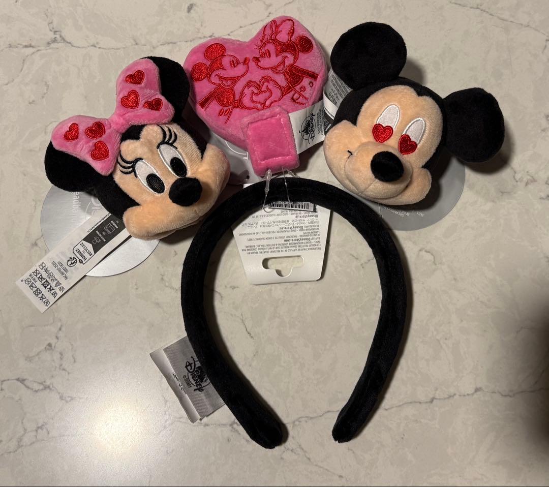 在庫少⭐️日本未発売⭐️WDW ディズニー カスタムカチューシャ バレンタイン