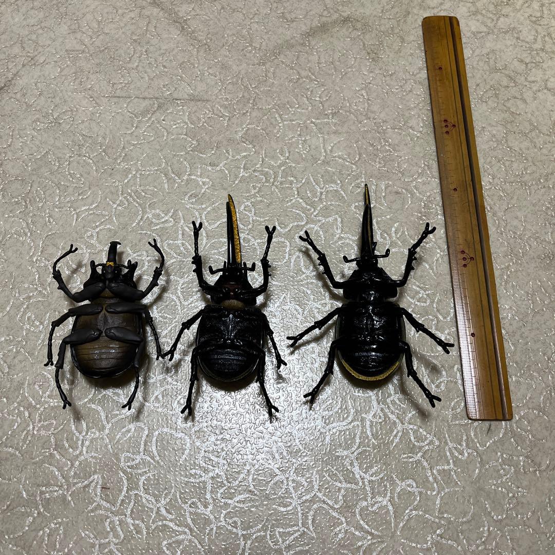 ヘラクレスオオカブト 他 フィギュア 甲虫王者ムシキング 甲虫図鑑DX 6
