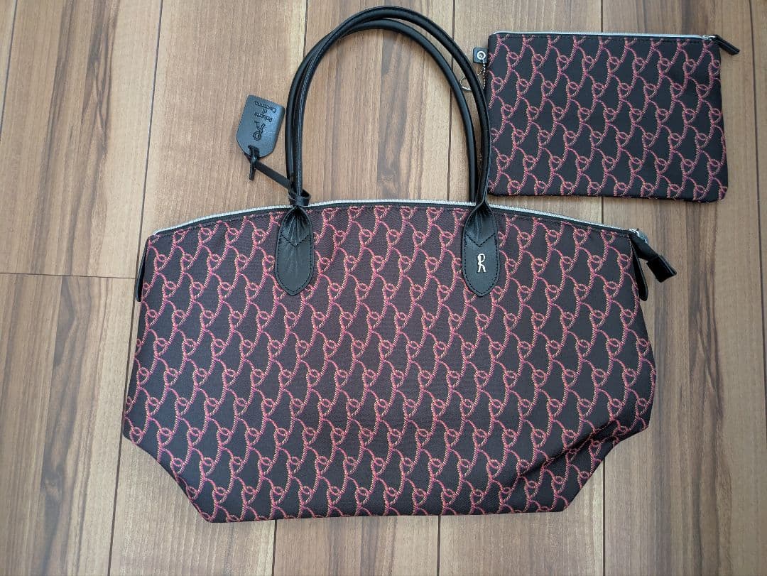 軽量 ロベルタ ディ カメリーノ トートバッグ 大容量 A4 ミニポーチ付