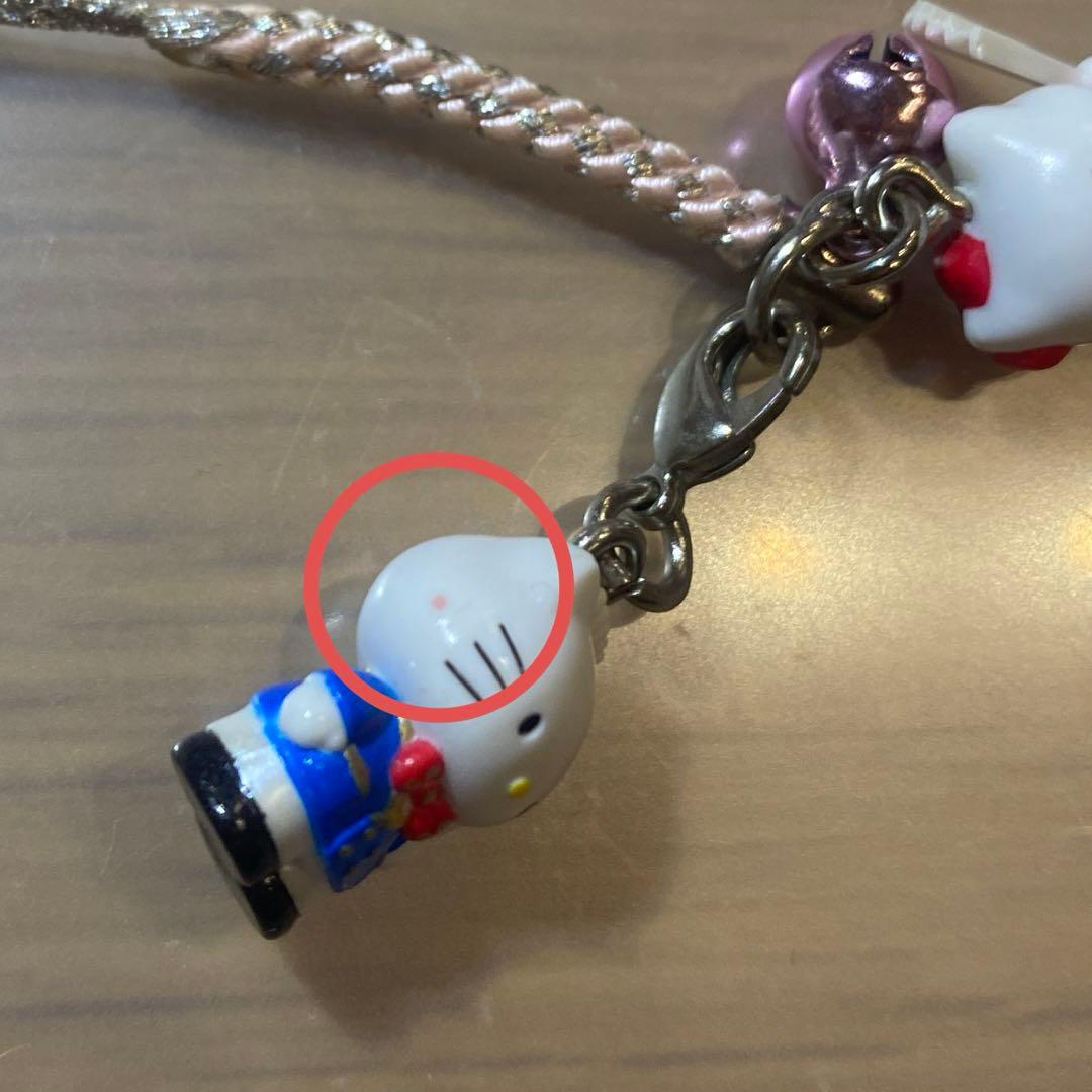 ハローキティ ご当地 大阪限定 漫才バージョン 根付 ストラップ