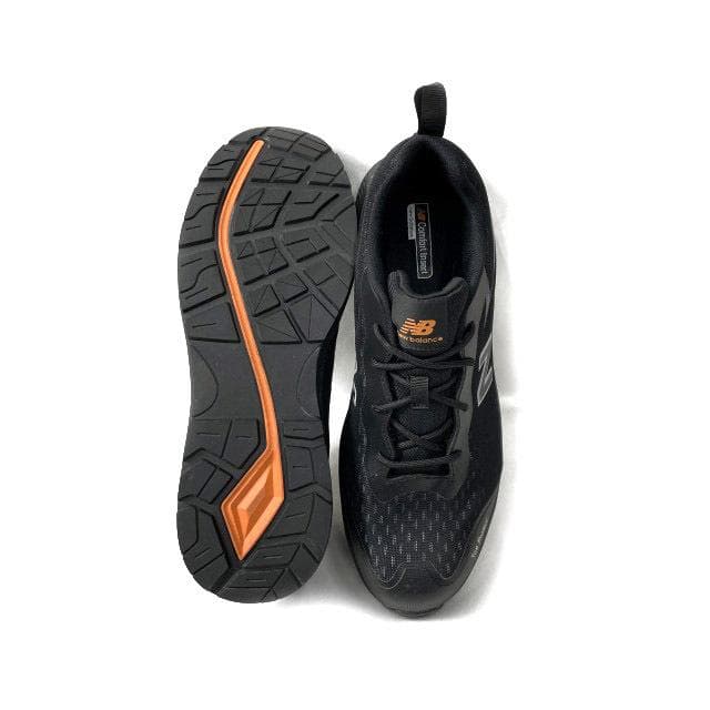 【期間限定価格】ニューバランス 安全靴(27.0cm)黒 オレンジ 190303