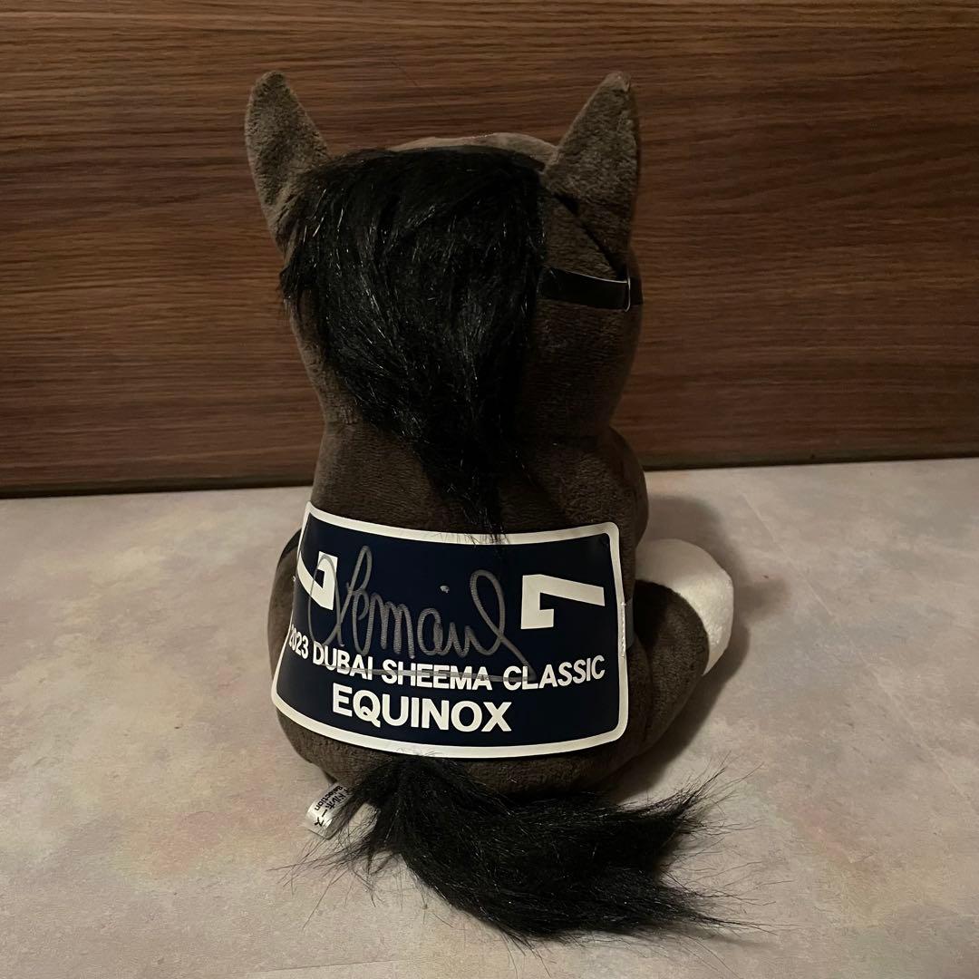 ルメール 直筆サイン】イクイノックス アイドルホース ドバイシーマ