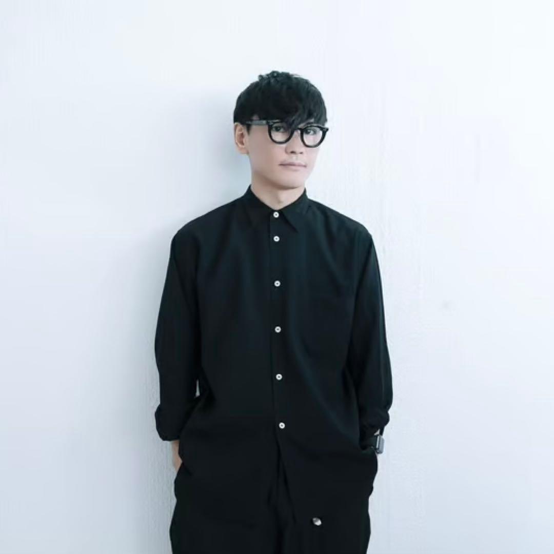 コムデギャルソンオムプリュス 定番シャツ ポリ縮 ブラック 山口一郎